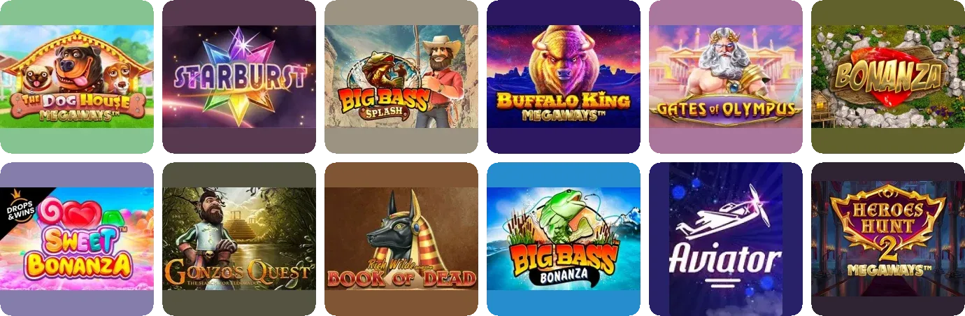 Leon Casino game lobby
